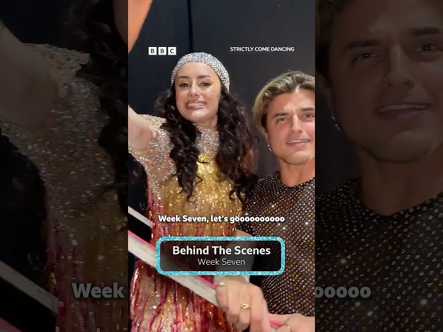 Join us behind-the-scenes in Strictly heaven for Week Seven 🤩