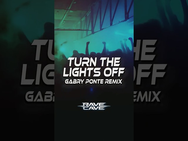 Gabry Ponte - Turn The Lights Off (Lyrics) Pure Underground Energy #techno #hardtechno #rave