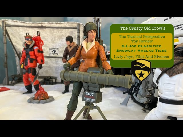 Lady Jaye, Flint & Bivouac Tiers, G.I.Joe Classified. The Tactical Perspective Toy Review. Pt 2 of 2