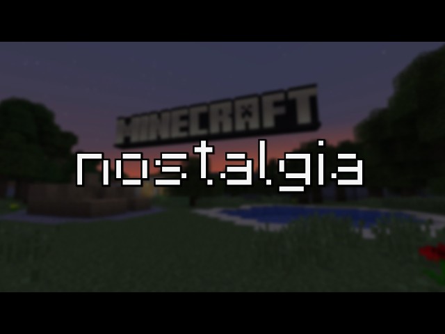POV: It’s 2014. You’re Playing Minecraft’s Tutorial World at Night… 🌙❄️🔥