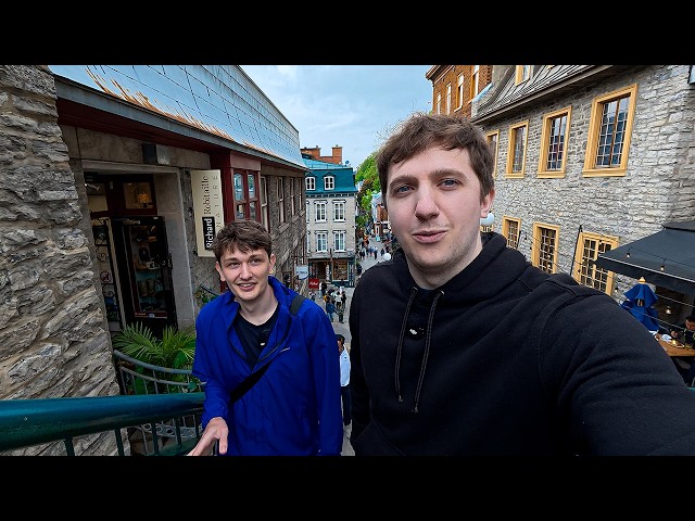 Americans First Time in Quebec City | Can't Believe This is Canada! 🇨🇦