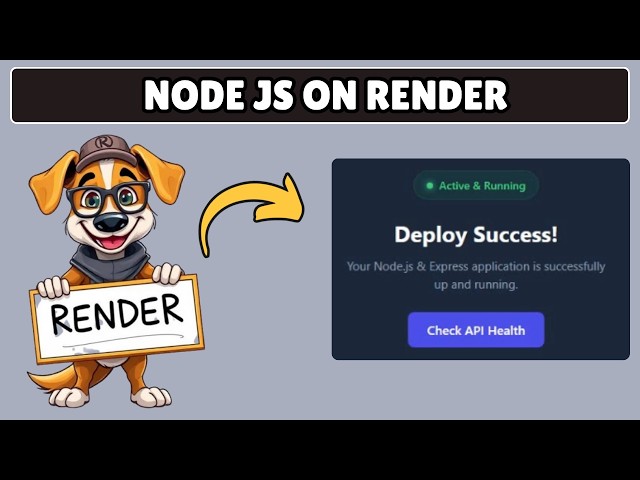 How to Deploy Node JS Project on Render