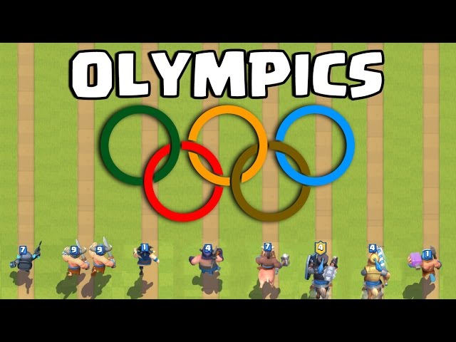 Clash Royale Olympics | Who's the Fastest ?