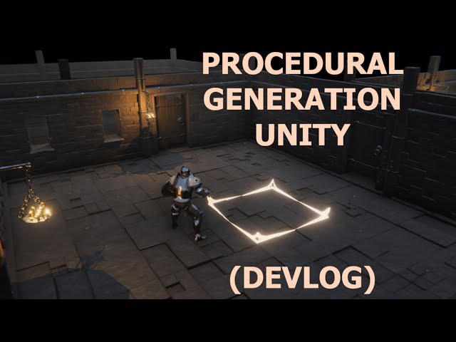Procedural Generation Devlog 3D Unity RPG Roguelike (not HDRP)