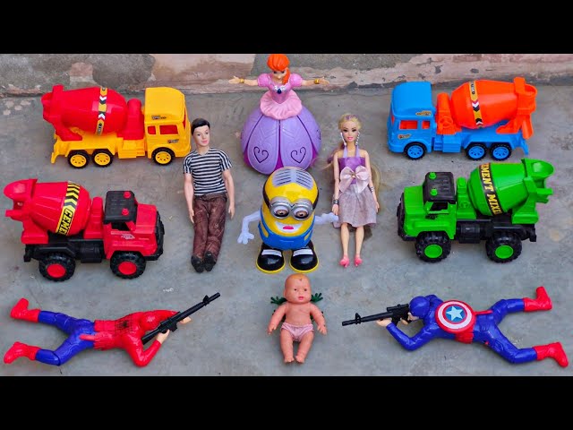Spiderman ne bachaya gudiya ko wild animal se | tractor cartoon video | gadi wala cartoon