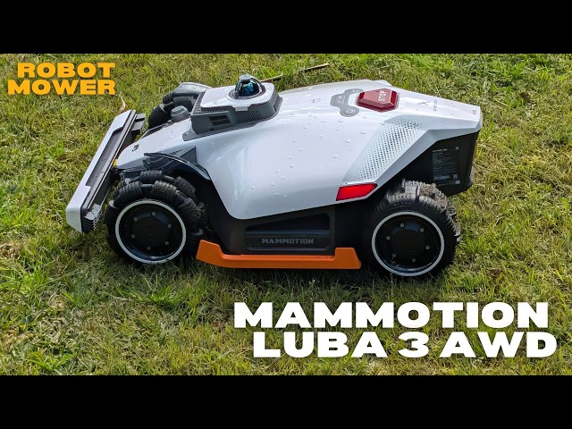 Mammotion LUBA 3 AWD robot mower in action