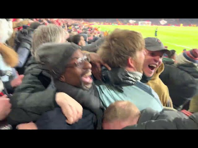 Eddie Nketiah Scores The Winner Against Man Utd at The Emirates!