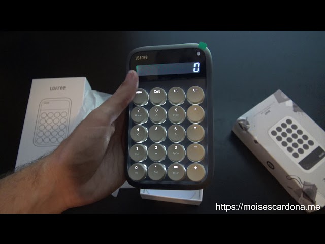 Unboxing the LOFREE Mechanical Calculator and Numeric Pad