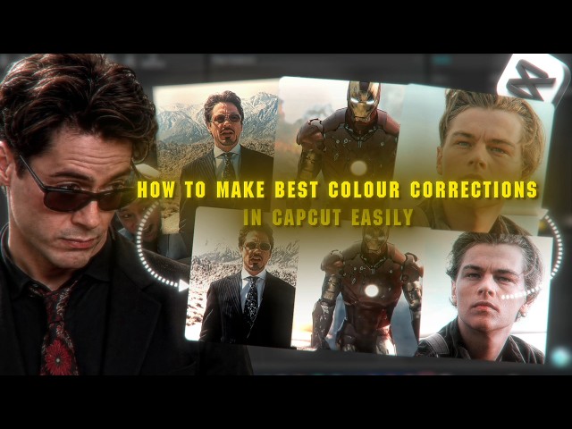 How to make best Colour Corrections in CapCut | CC Tutorial