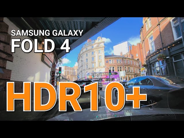 SAMSUNG GALAXY FOLD 4 - HDR10+ 4K VIDEO SAMPLE