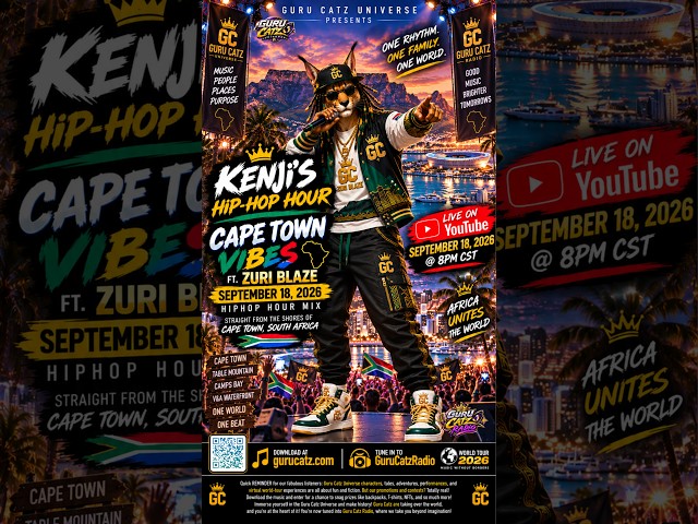 Zuri Blaze Takes Over Cape Town! 🔥 | Kenji’s Hip-Hop Hour