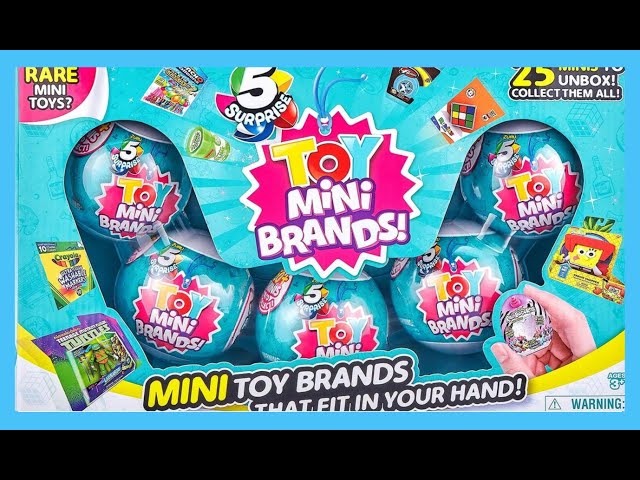 Zuru 5 Toy Surprise Mini Brands #AD @ZuruToys