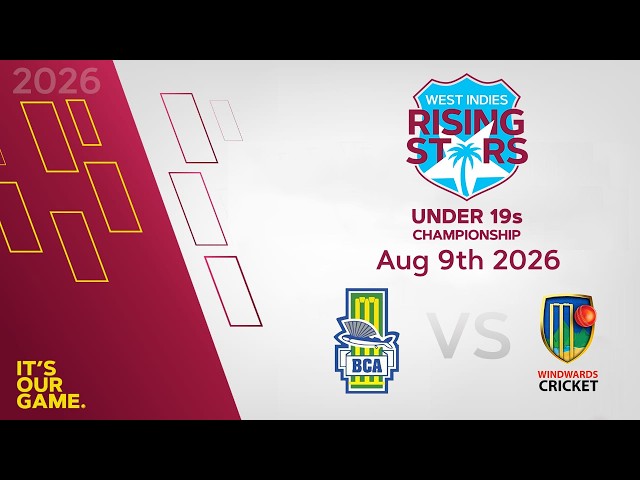 🔴 LIVE Barbados v Windward Islands | CWI Women’s Under 19 | 20 Over Championships 2026