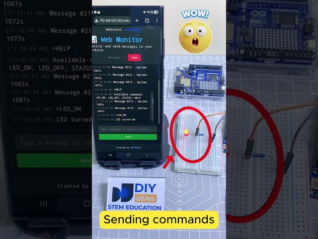 Ditch the Serial Monitor - debug your Arduino from any browser, wirelessly