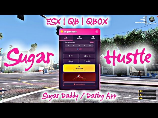 Complete Showcase and Walkthrough of NEW Sugar Hustle FiveM Script | ESX | QB | QBOX