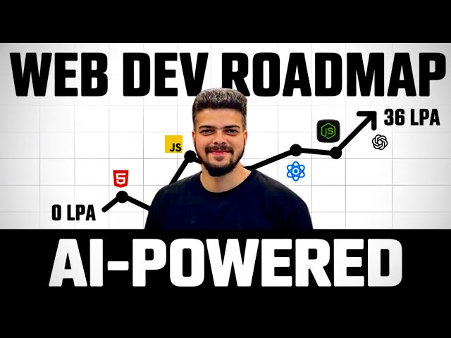 IT Market Has Changed! Ultimate AI Powered Full Stack Developer Roadmap  in 2026 (BTech/Non-BTech)🔥