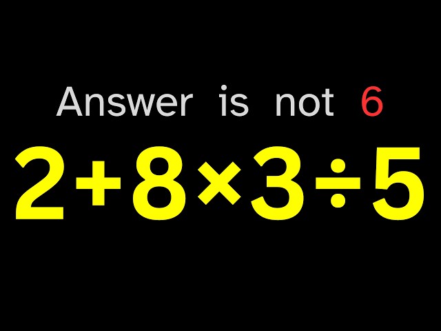 98% FAILED to Solve this Math Problem... is that you?