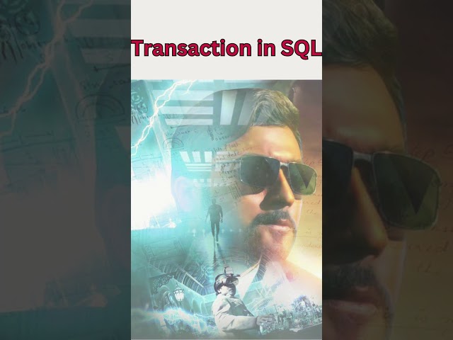 Transaction in SQL | Learn SQL in tamil | SQL in tamil | #shorts |  #sql #sqlintamil