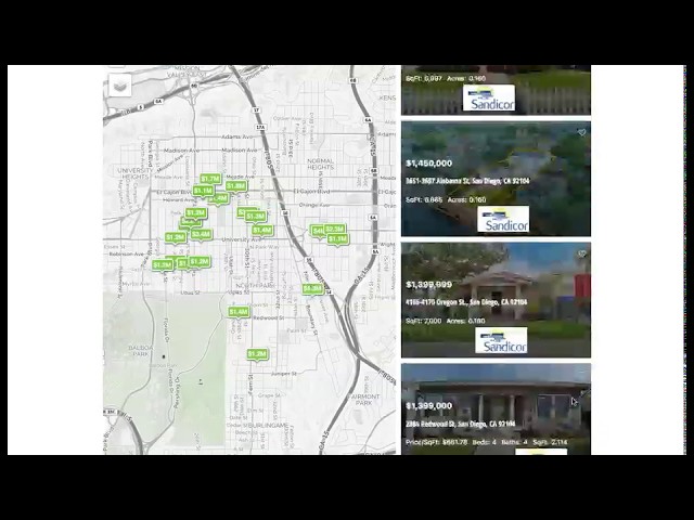 Omnisearch for IDX Broker on WIX in San Diego