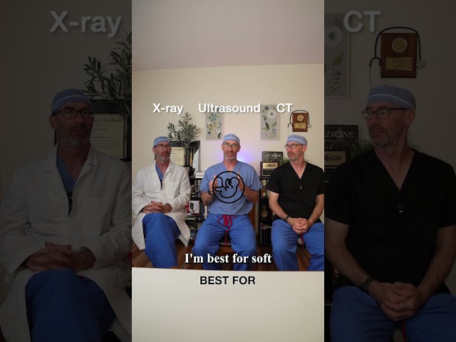 X-ray vs Ultrasound vs CT
