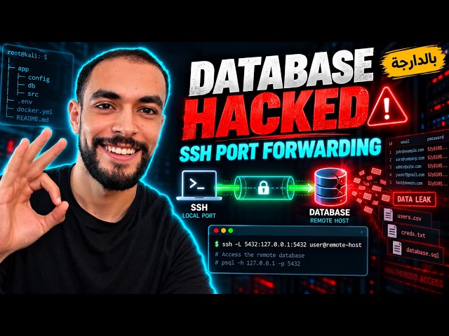SSH Brute Force & Port Forwarding | Database Compromised بالدارجة