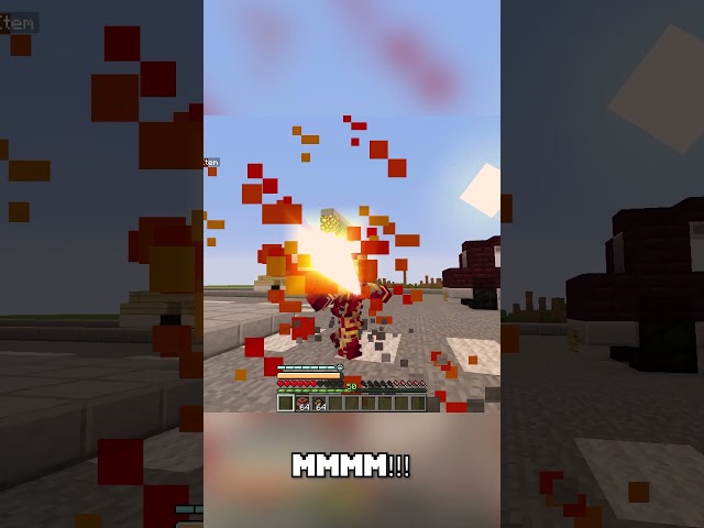 This Iron Man Mod is INSANE #minecraft #mods #shorts