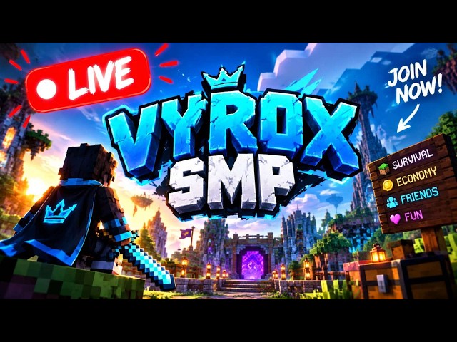 Minecraft smp live | public smp #stream #minecraft #live