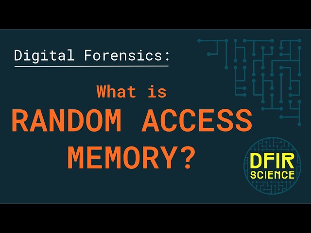 What is Random Access Memory?