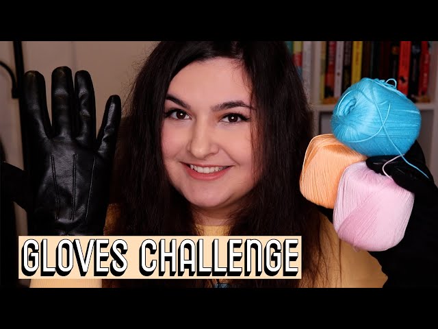 MAKING A BRACELET IN GLOVES CHALLENGE [CC] || Friendship Bracelets