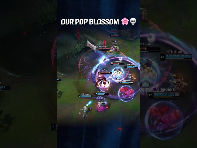 it’s our Pop Blossom now 🌸💀