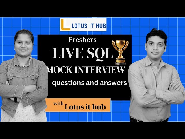 SQL interview Questions and Answers | Frequently asked SQL interview questions | Sql Mock Interview
