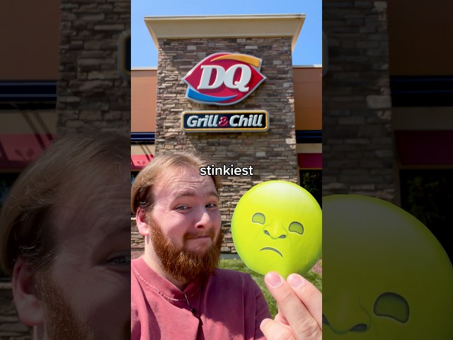 Which Drive Thru Has the Stinkiest Item?