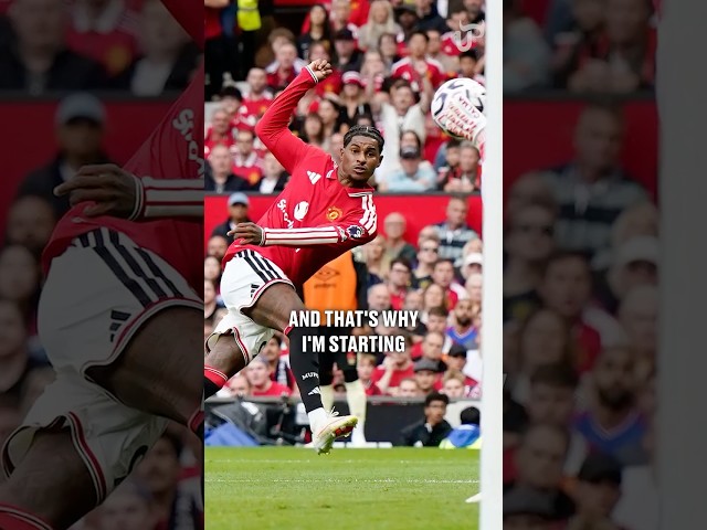 Who starts on the left for Man Utd in the derby? 🤔