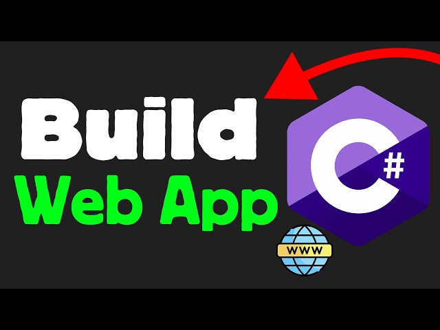 Build Your First Web App with C# and ASP.NET Core (Full Beginner Tutorial)