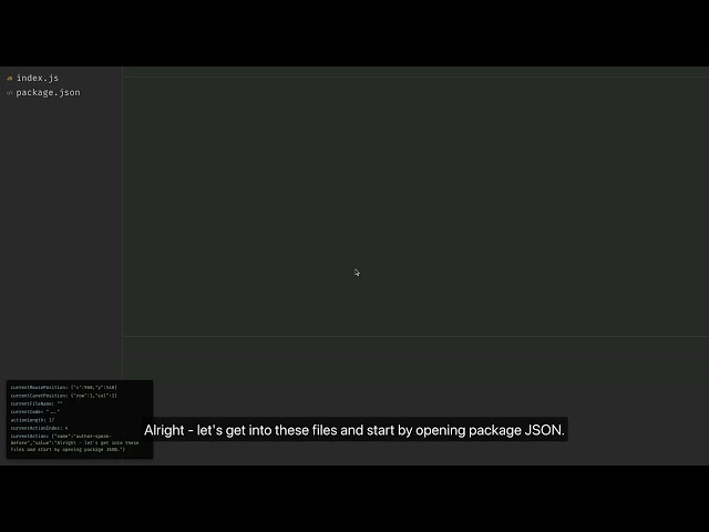 CodeVideo Demo: Start with Files in Project and Devbox!