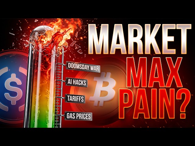 Market MAX PAIN? 📉 Crypto Market Update