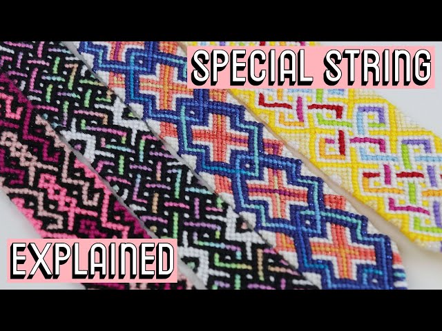 IMITATING MULTICOLOURED STRING [CC] || Friendship Bracelets