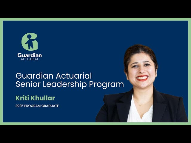 GA Senior Leadership Program graduate Kriti Khullar shares her experience