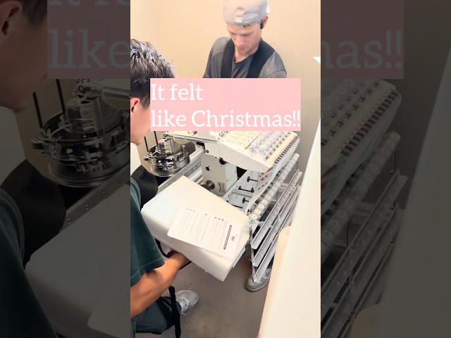 The BAI Mirror Embroidery machine, 15 needle embroidery machine for your business.