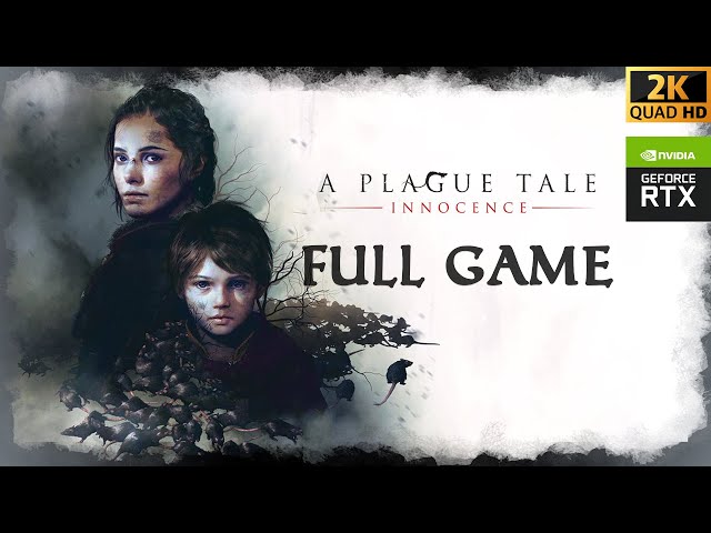 A Plague Tale Innocence - FULL GAME [ 2K - Ultrawide - MaxSettings ] - No Commentary ] ☠️🐭🔥
