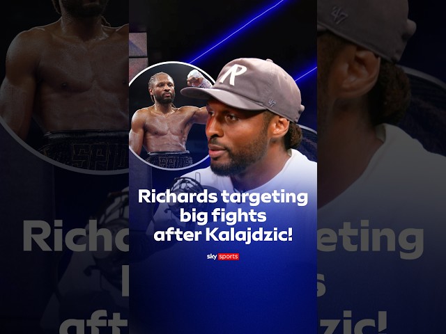 'I've got the opportunity now' | Craig Richards targeting big fights after Kalajdzic 👀 🔥