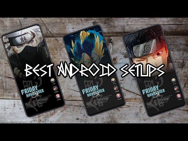 Best Nova Launcher Setup - Anime  | Customize your android homescreen !!!