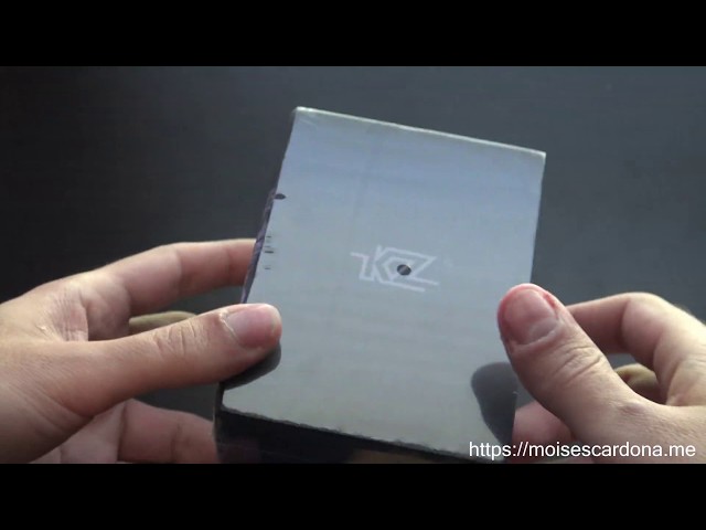 Unboxing the KZ ZSX "Terminator" 1DD+5BA IEM