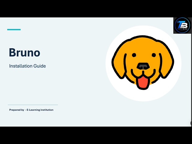 Bruno Tool Installation