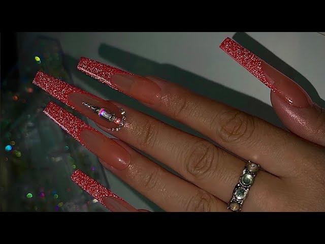 Flashy Hot Pink Nail Art - 2022 Summer Nail Trend Tutorial