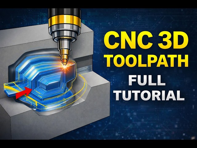 CNC Programming  Mastercam2025  2D Pocket Complete Tutorial
