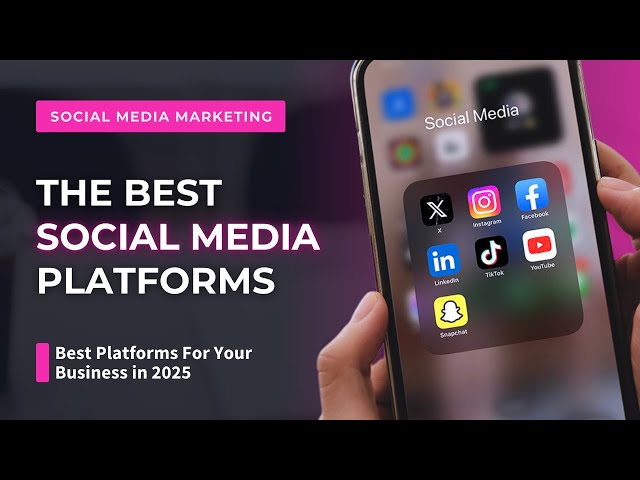 Choosing the Best Social Media Platforms for Your Business (2025)