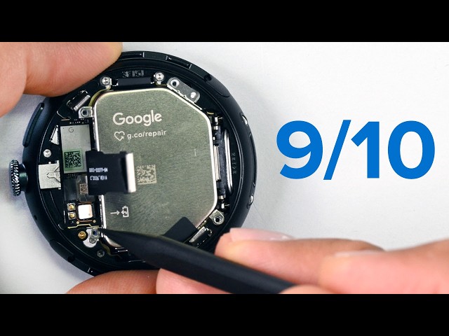 Pixel Watch 5 Repairability Is in a League of Its Own