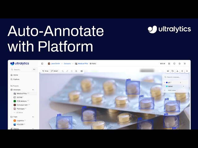 How to Annotate Images Faster with Ultralytics Platform | Smart Annotation | Ultralytics YOLO26 🚀