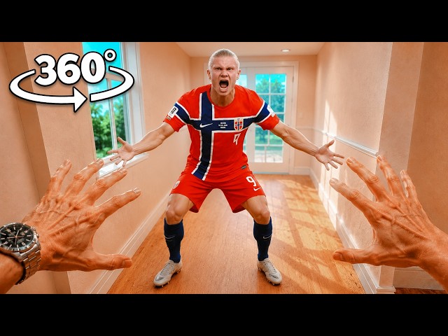 Haaland BROKE Into YOUR HOUSE… RUN NOW! (VR 360° 4K Video)